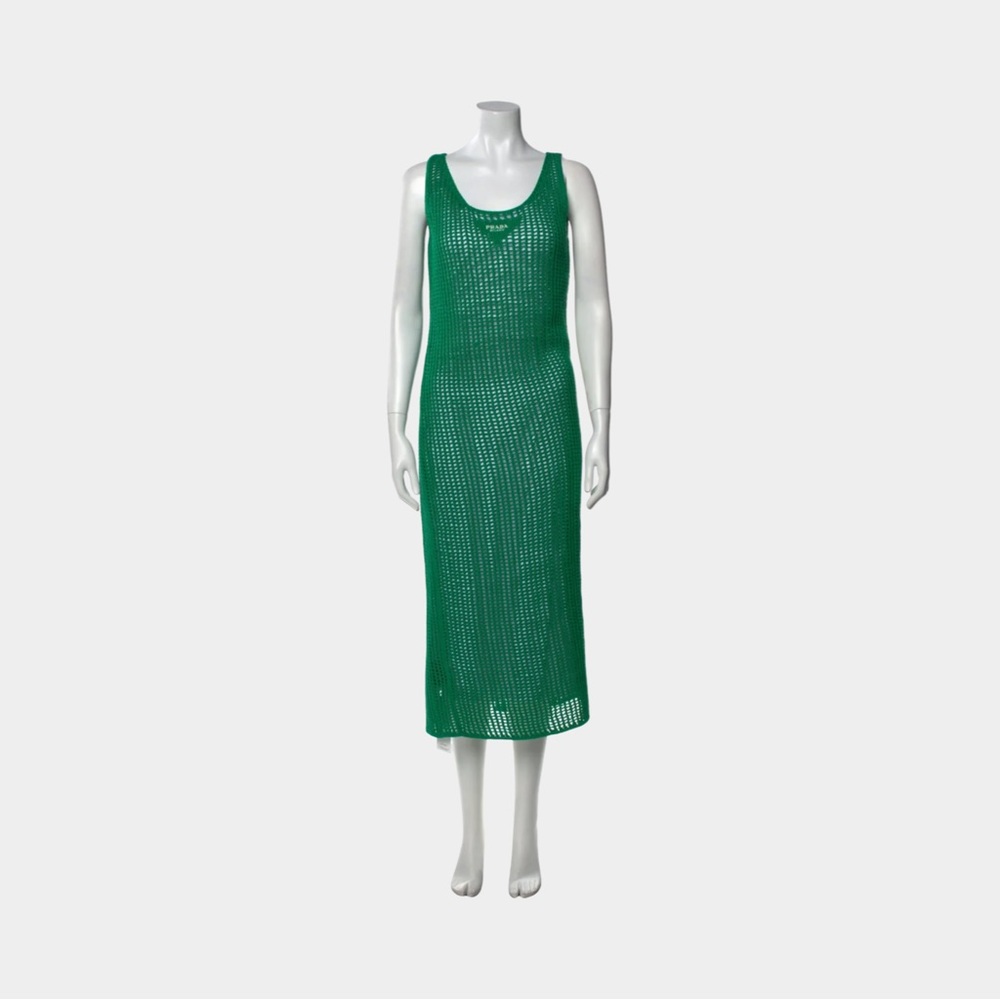 Prada Women's Teal Knit Prada
2022 Long Dress